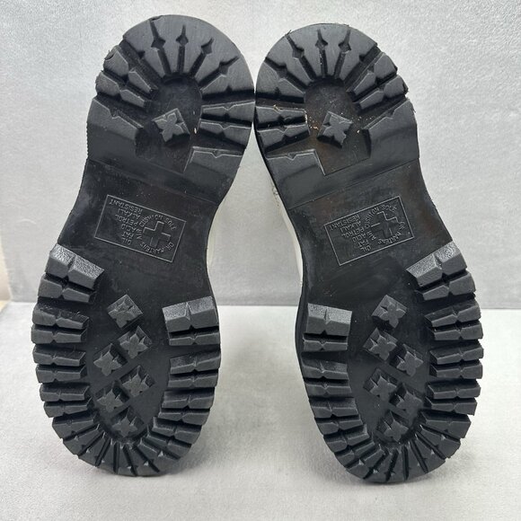 Dr. Martens 2976 Quad Womens Size 7 Chelsea Boots White Smooth Leather Pull On - Picture 7 of 8